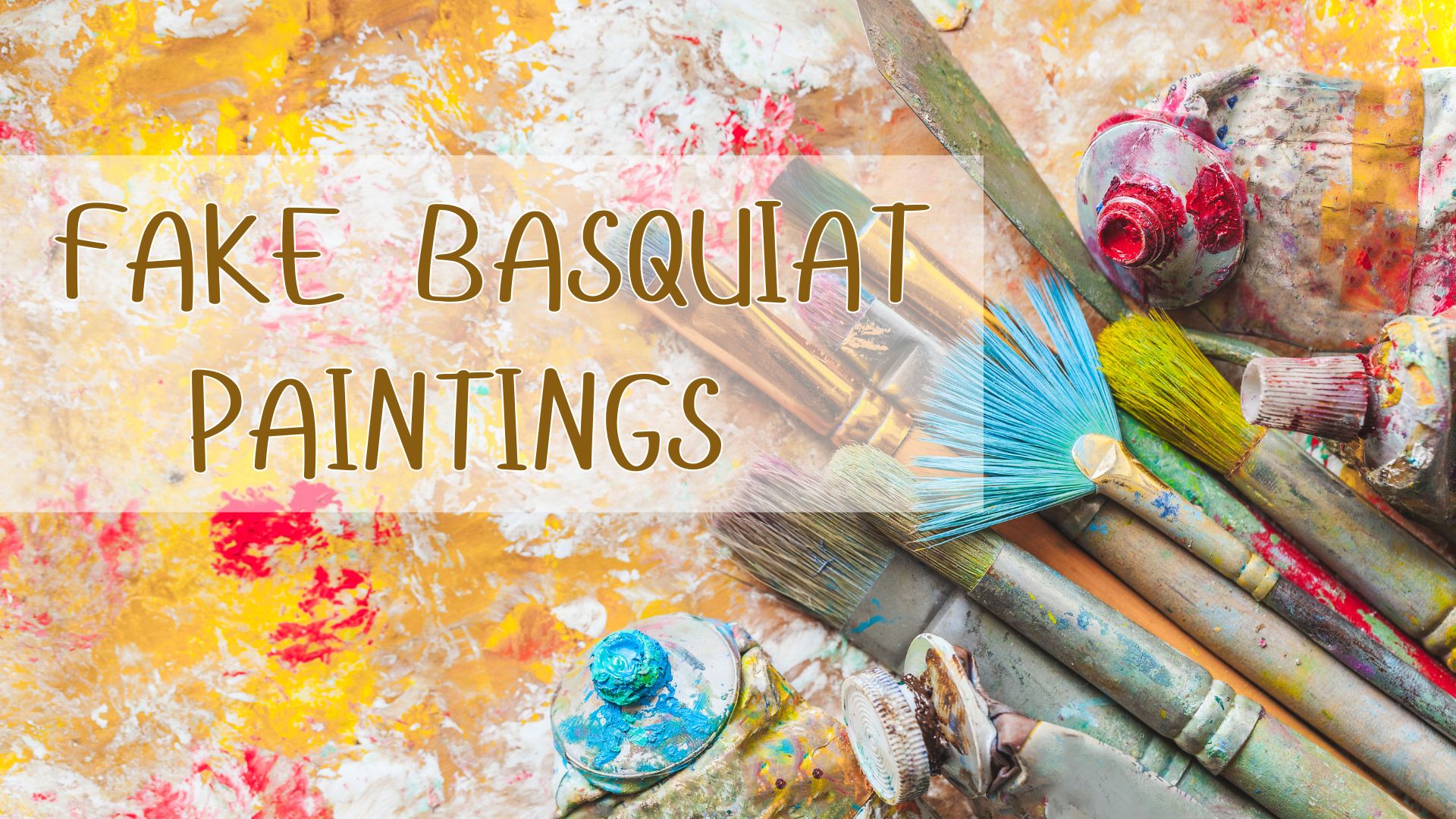 Fake Basquiat Paintings