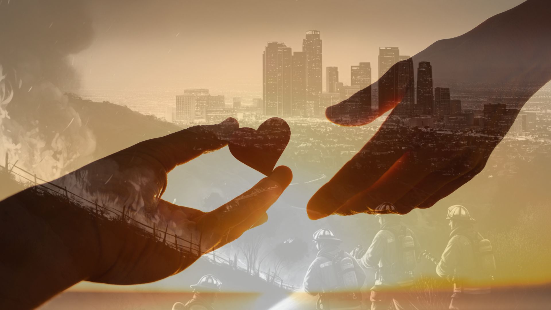 support for the people of Los Angeles