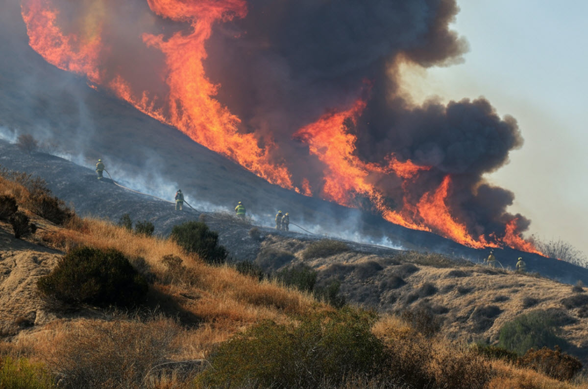 Wild fire losses 2025