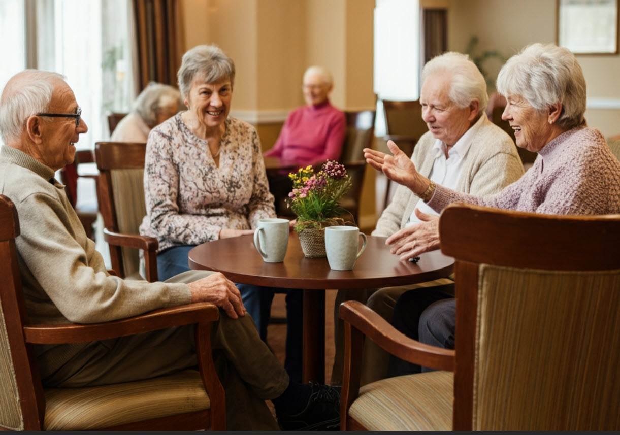 assisted living advantages one being the social factor