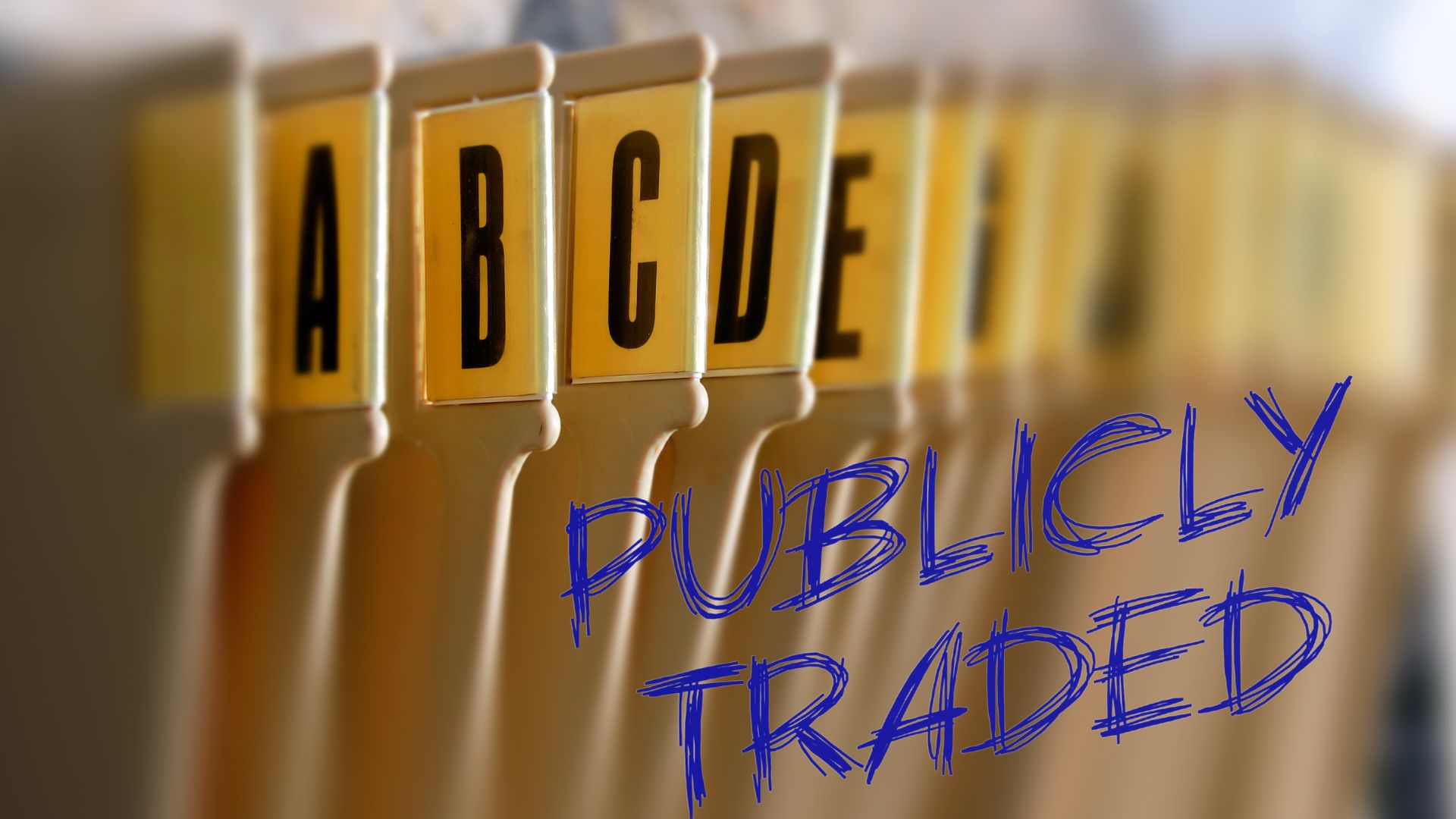 publicly traded