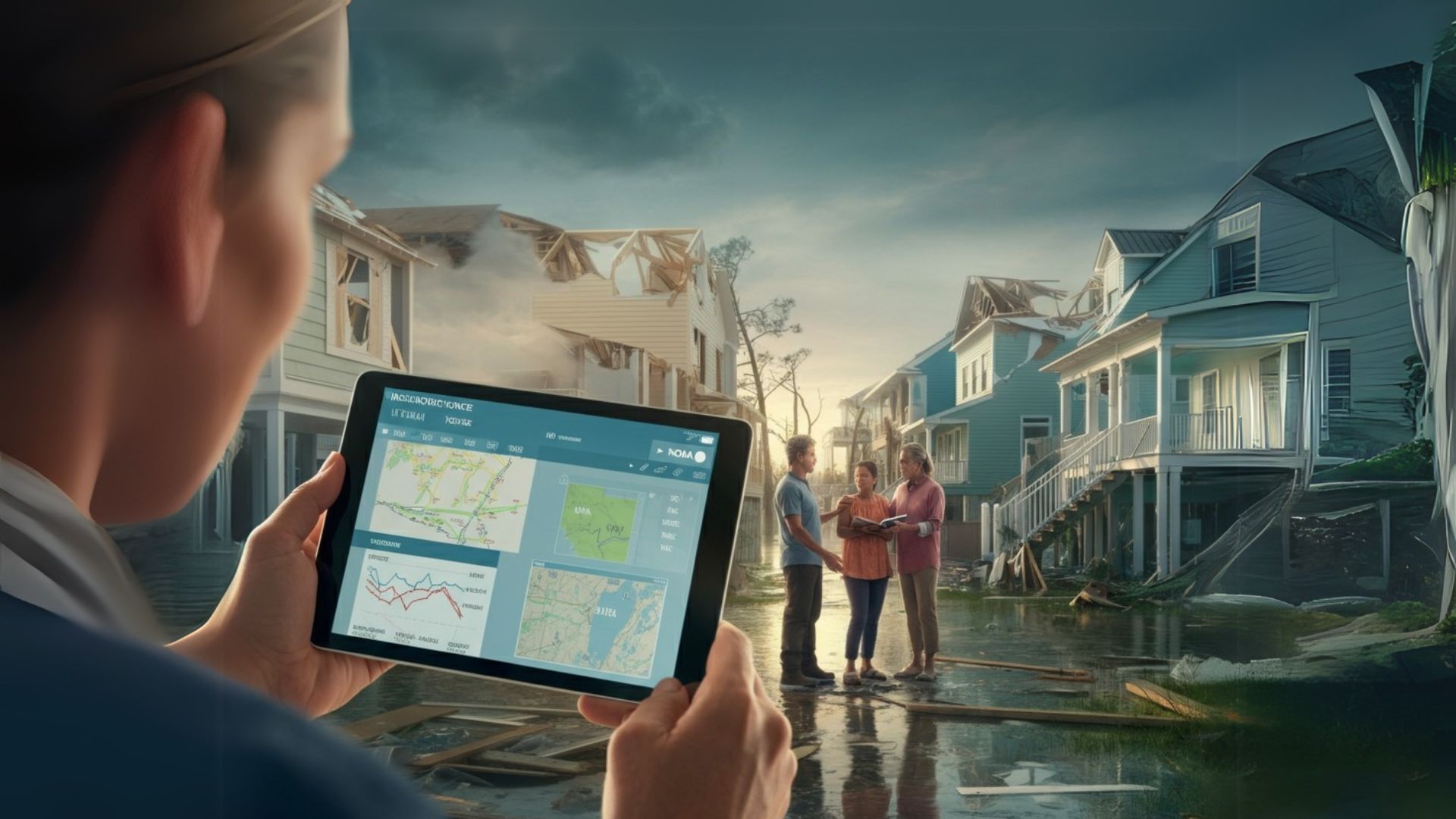 Insurance companies calculating risks