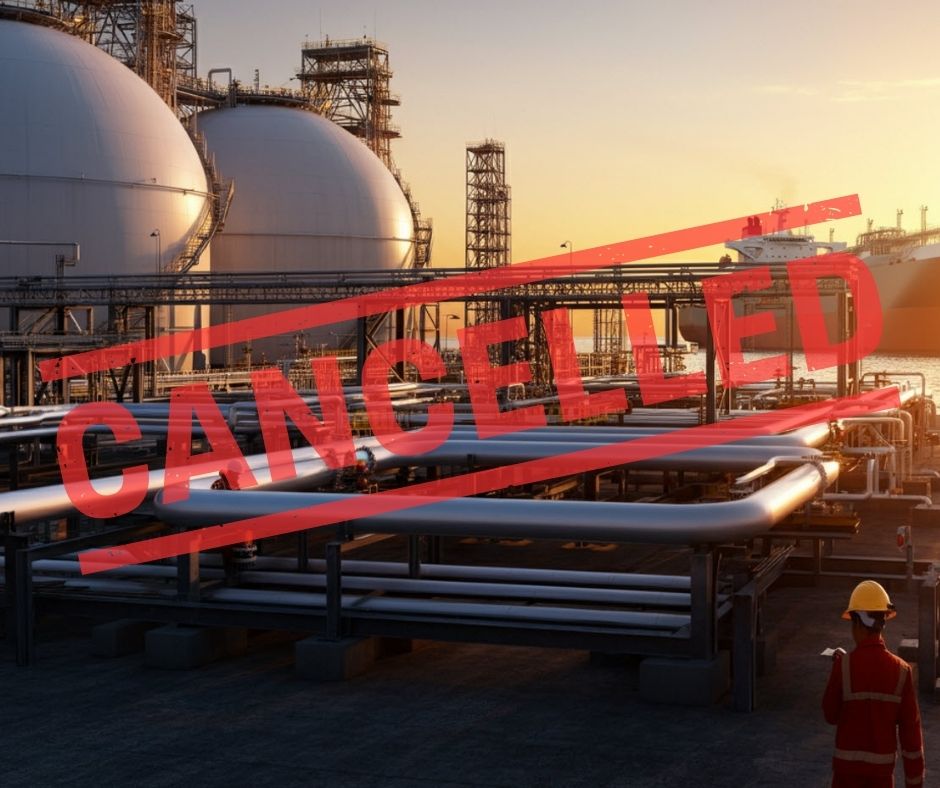 Chubb cancels LNG Project in Louisiana