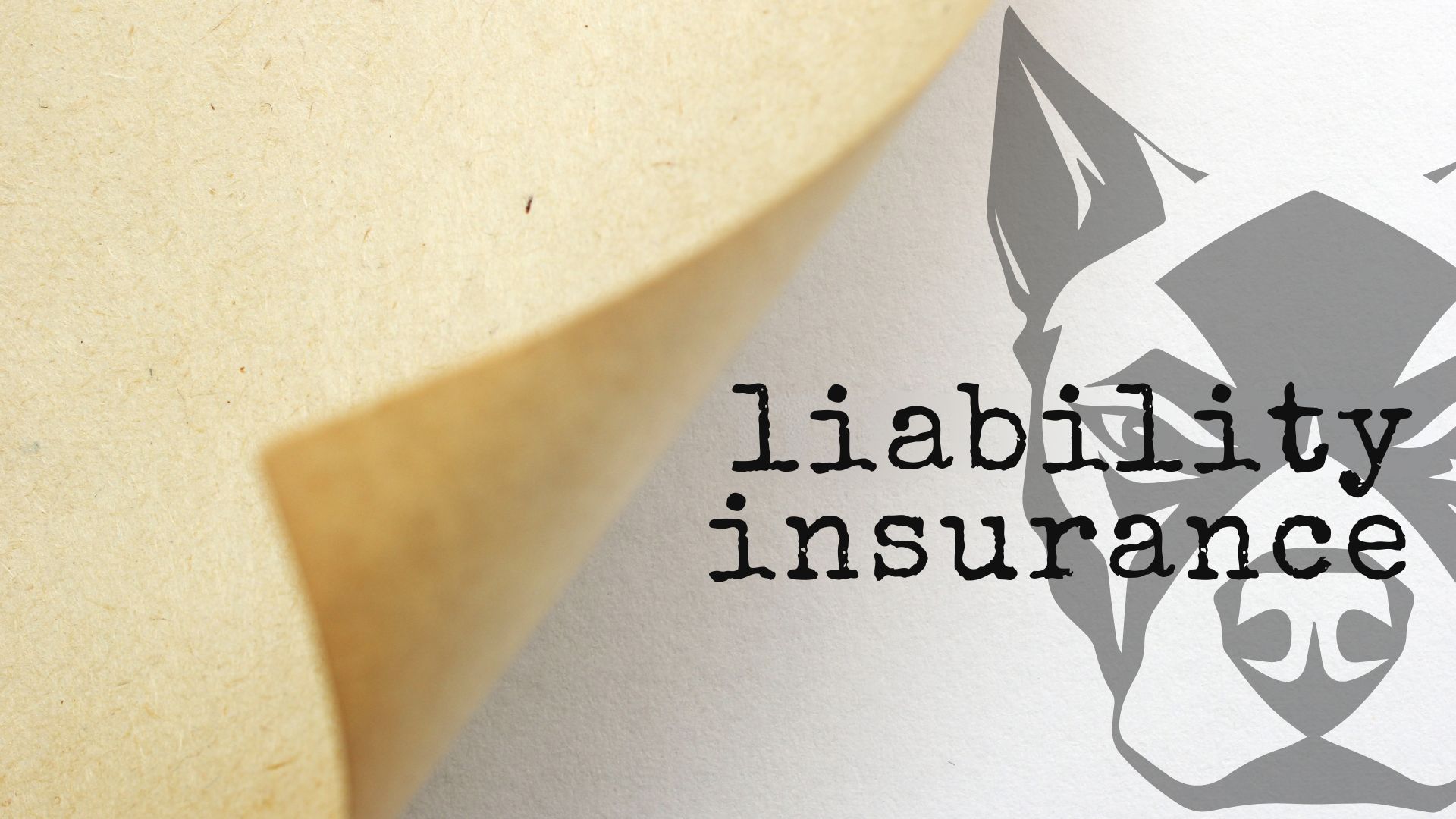 Liability Insurance for dangerous dog owners