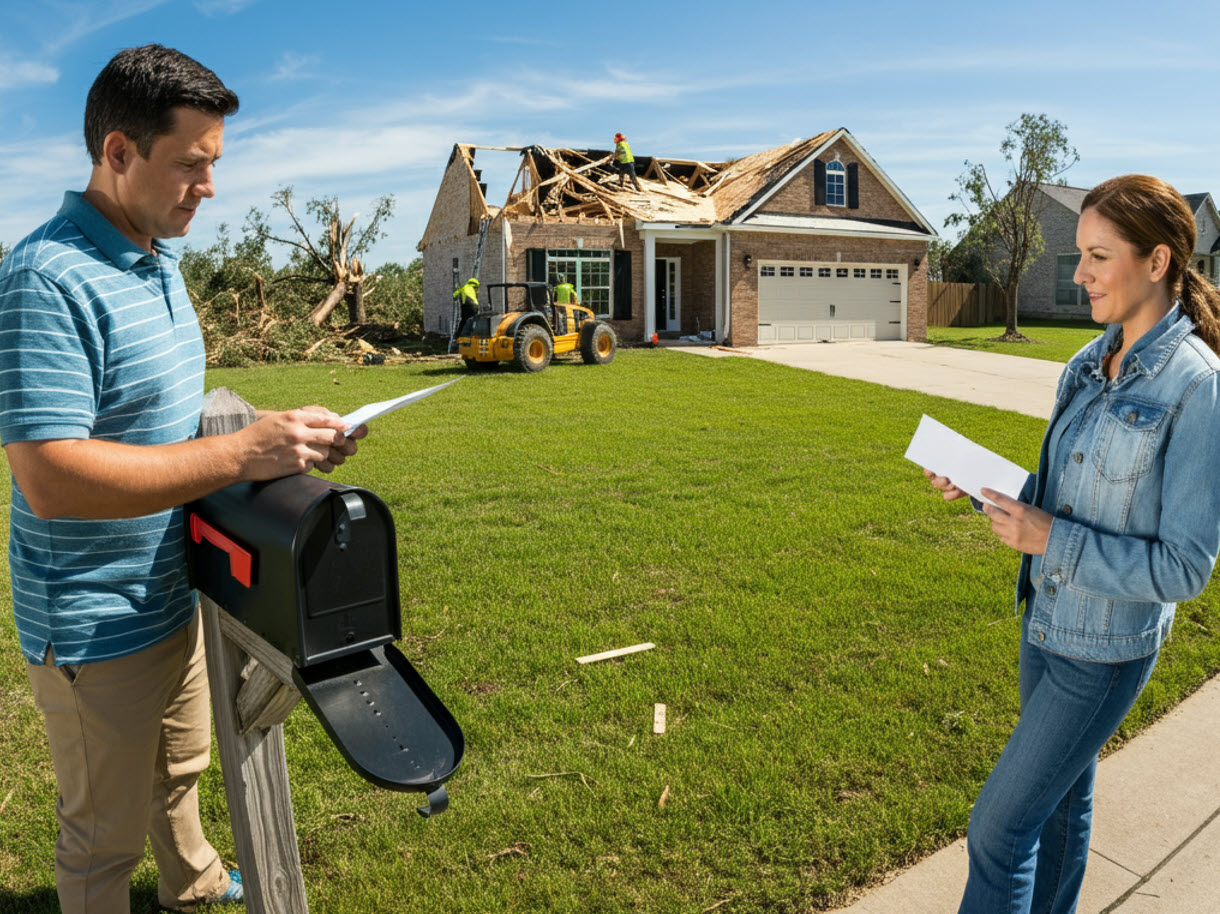 Missouri Insurance payouts home and rebuilding