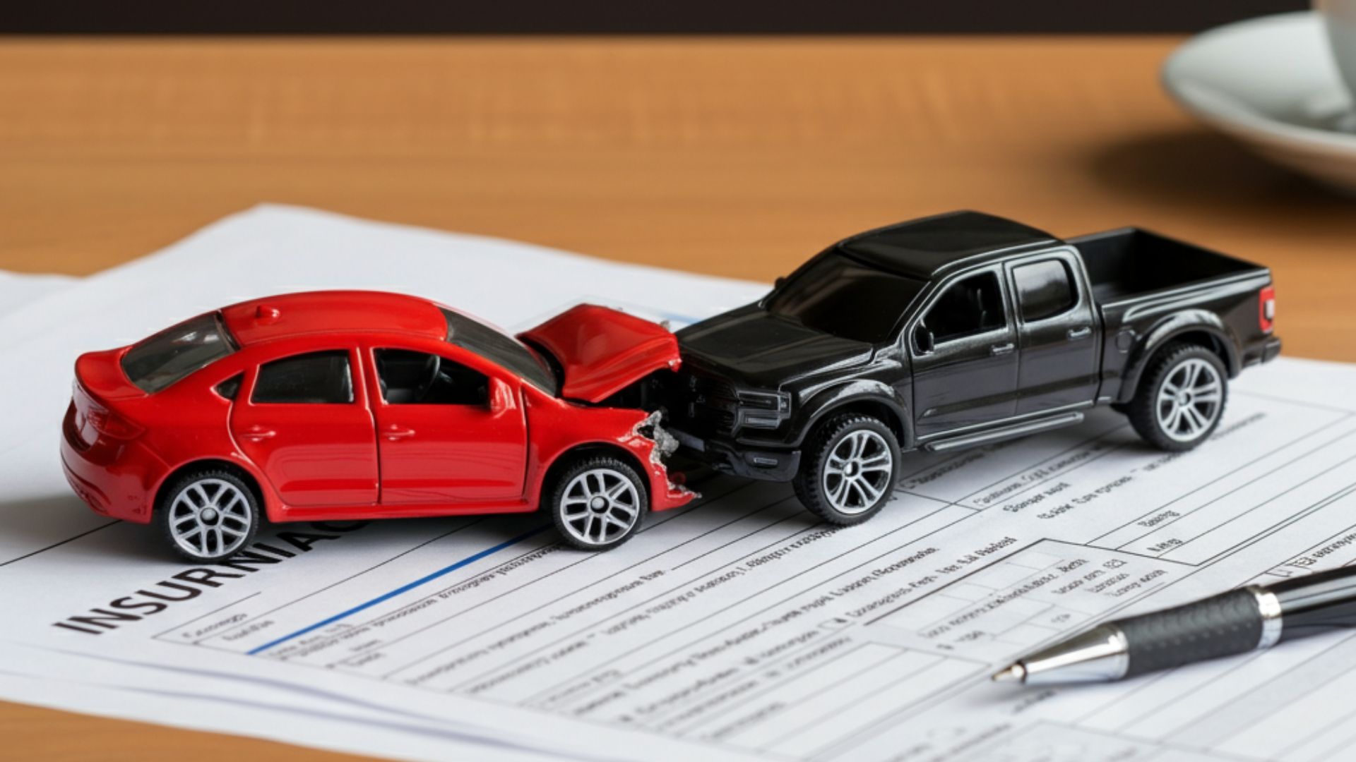 Honda Civic and Dodge Ram Collision