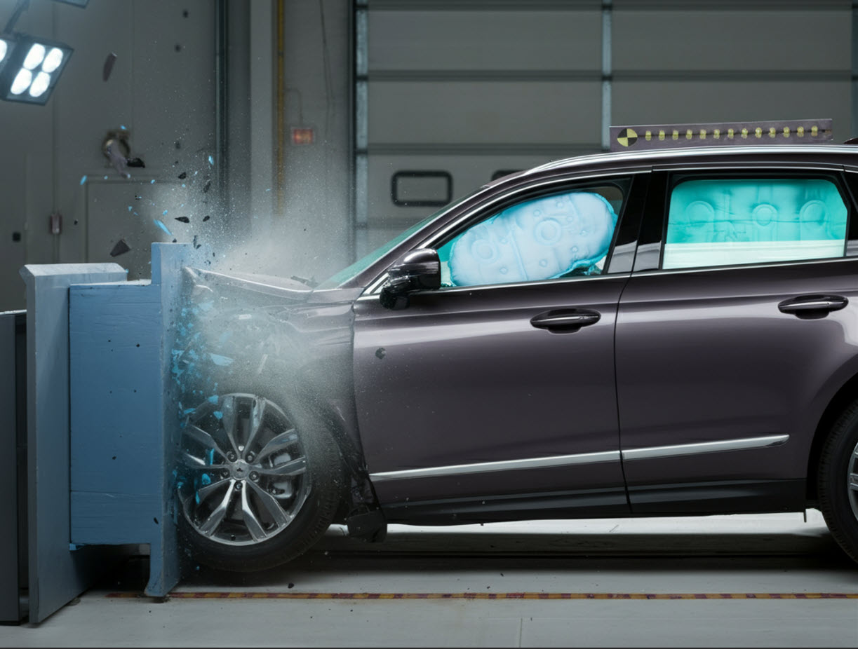 car crash test