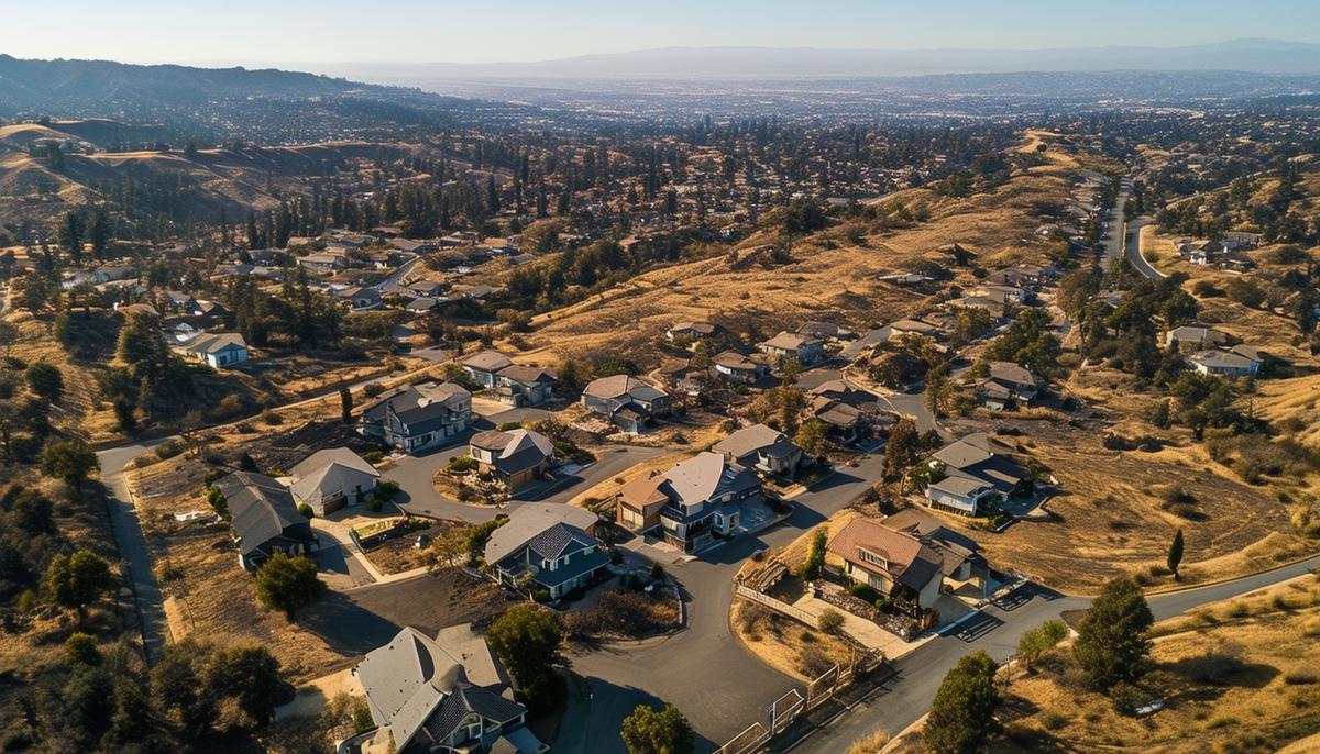 california wildfire risk landscape