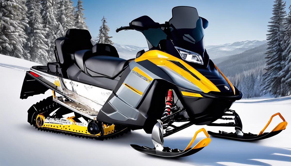 Snowmobile Insurance Costs image - Illustration of a snowmobile with the text 'snowmobile insurance costs'
